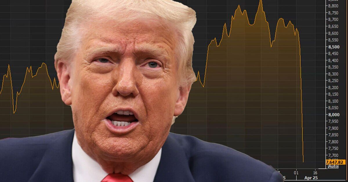 Trump poised to unleash second tariff tax on UK as FTSE plummets | Politics | News