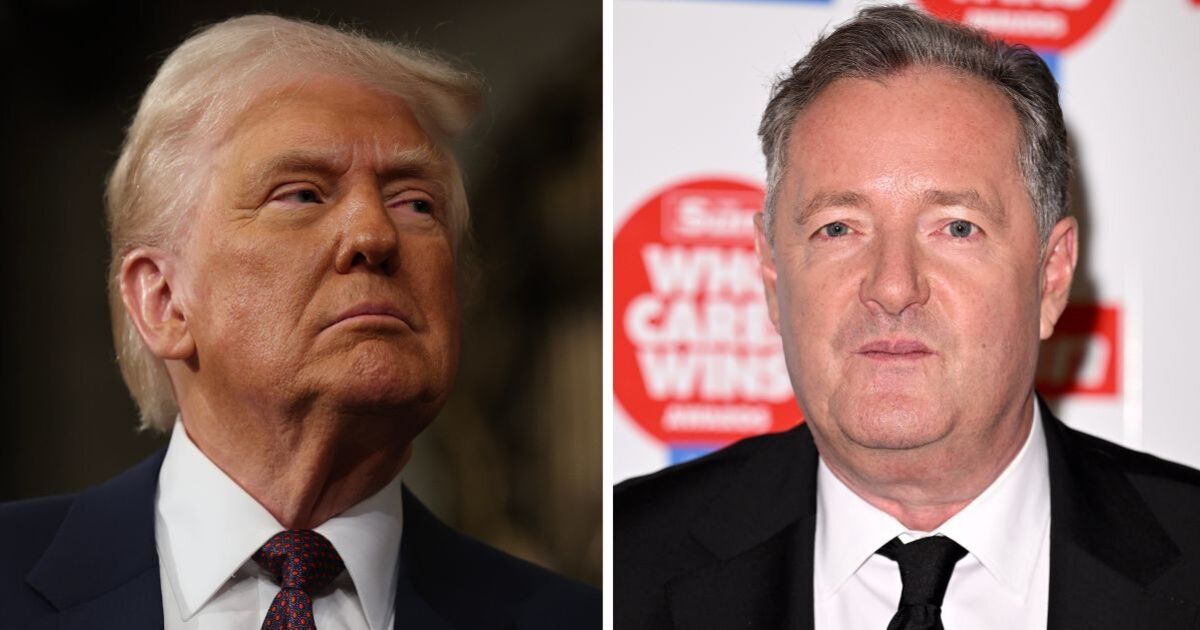 Piers Morgan shares 'breaking news' as Donald Trump starts 'new party' | Celebrity News | Showbiz & TV