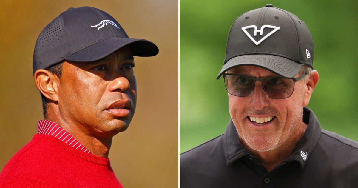 Tiger Woods left Phil Mickelson speechless after giving him silent treatment at Masters | Golf | Sport