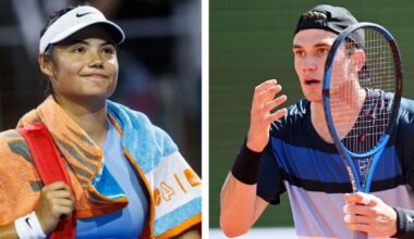 Today's tennis news as Emma Raducanu suffers blow and Jack Draper rage | Tennis | Sport