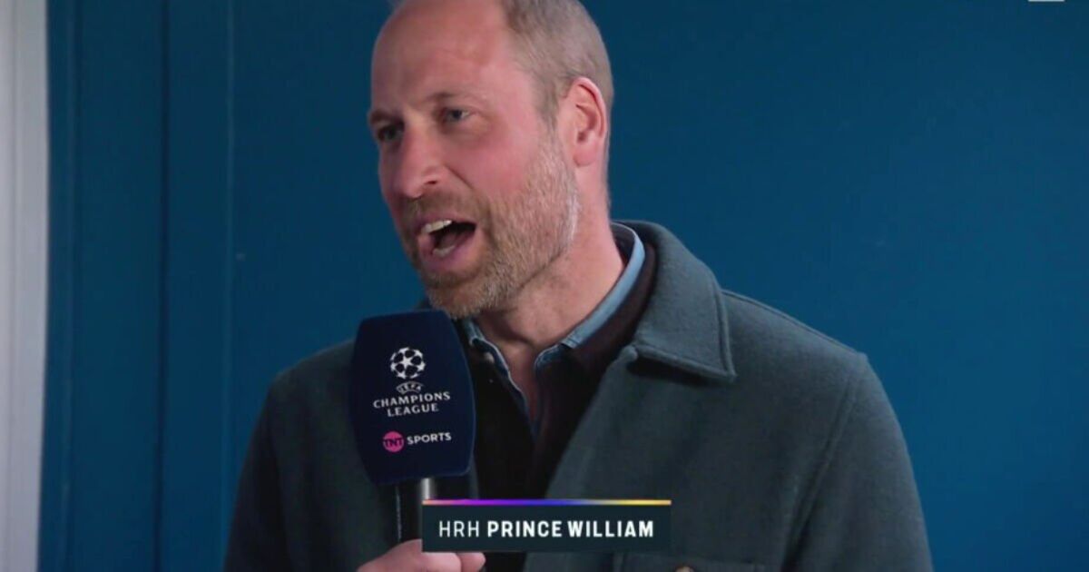 Prince William shows true colours and puts football pundits to shame | Football | Sport