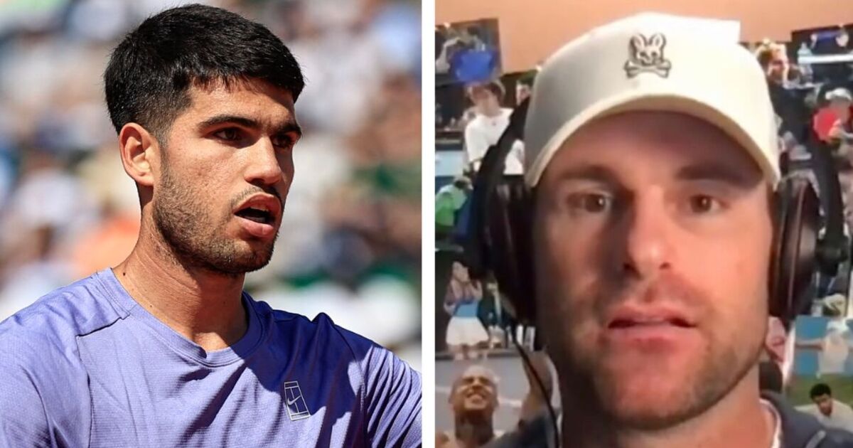 Andy Roddick weighs in as calls mount for Carlos Alcaraz to sack coach | Tennis | Sport