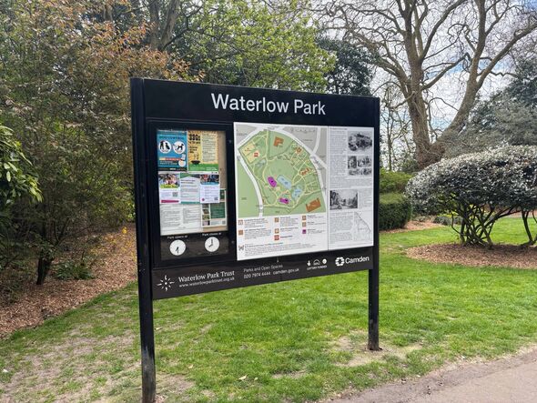 Waterlow Park in Highgate, London. 
