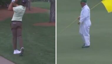 Masters star Max Homa smashes shot into marshal and shouts angrily | Golf | Sport