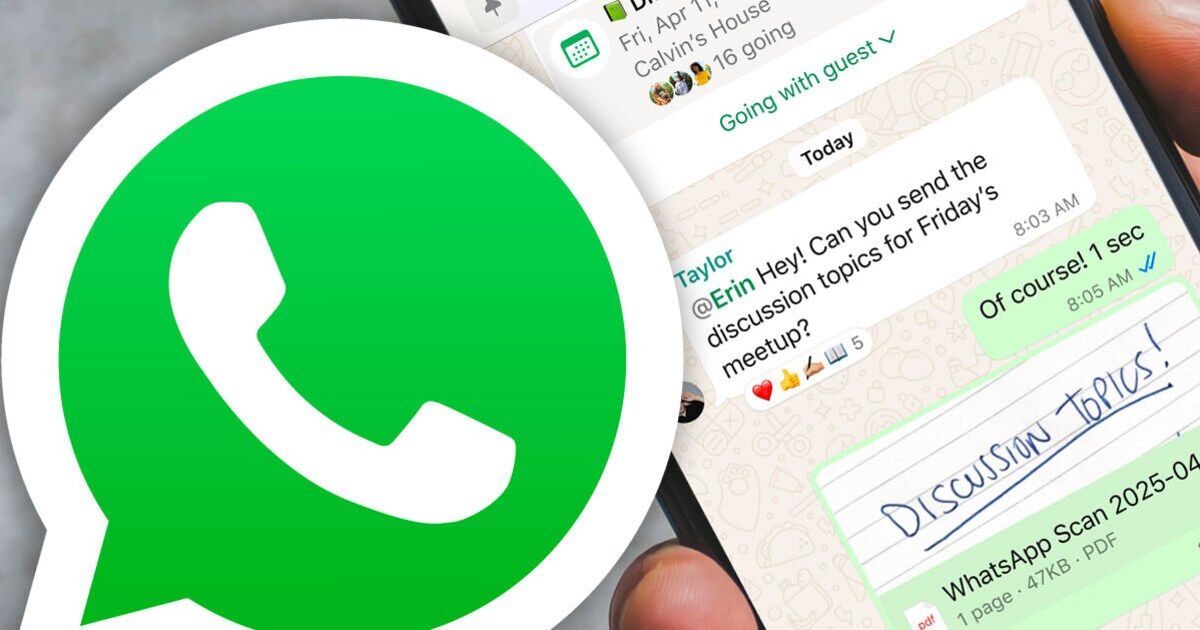 WhatsApp confirms 12 exciting changes on your phone but warns it’s ‘easy to miss out’
