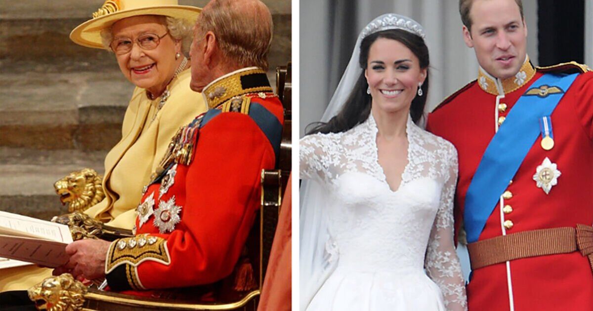 Queen Elizabeth II's 3-word verdict after Princess Kate and Prince William's wedding | Royal | News