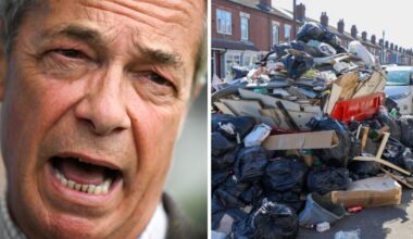 Birmingham bin strike LIVE: Farage explodes at Labour over bin strikes | UK | News