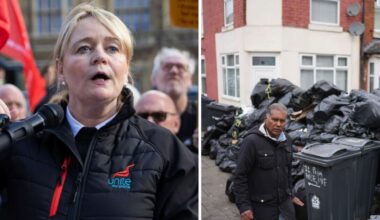 Militant union leaders masterminding Birmingham bin strikes from leafy green streets | UK | News