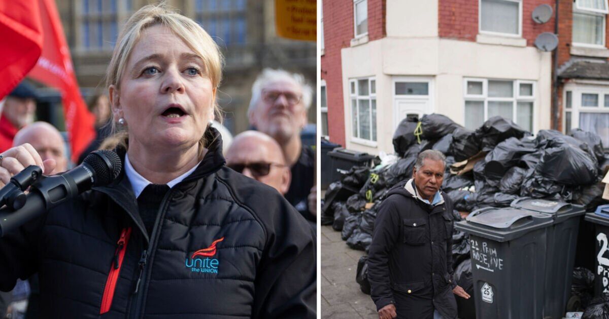 Militant union leaders masterminding Birmingham bin strikes from leafy green streets | UK | News