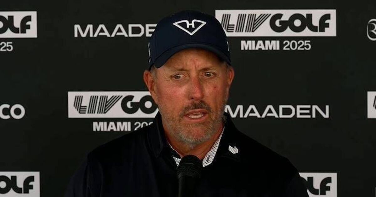 Phil Mickelson urges US government to intervene as PGA Tour star banned | Golf | Sport