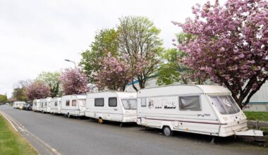 More van dwellers set up home in another camp in Bristol | UK | News