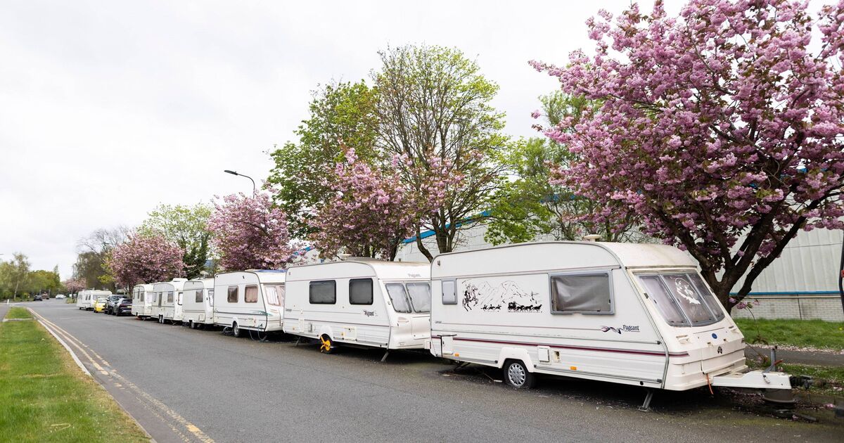 More van dwellers set up home in another camp in Bristol | UK | News