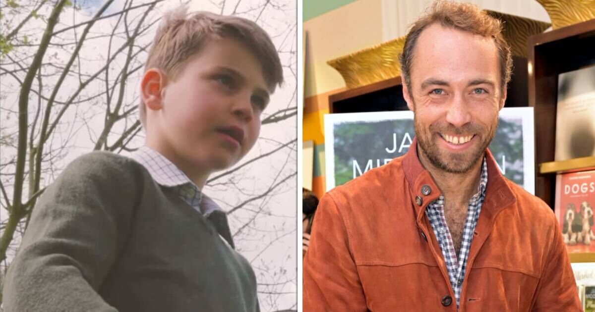 James Middleton makes his feelings clear on rare Prince Louis video | Royal | News