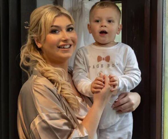 Sophie White is a 'brilliant mum' to three year old Remi