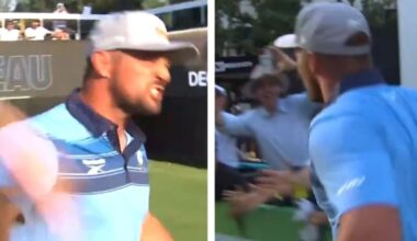 Bryson DeChambeau screams on the tee and stuns LIV Golf crowd | Golf | Sport