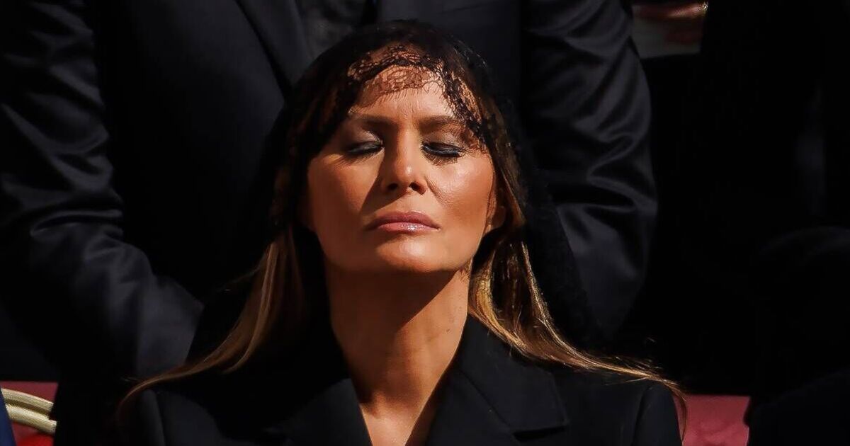 Melania Trump body double theory reignited after she attends Pope's funeral | World | News