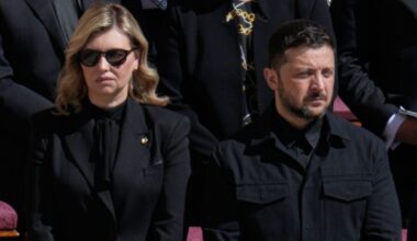The reason why Volodymyr Zelensky didn't wear a suit to Pope Francis's funeral
