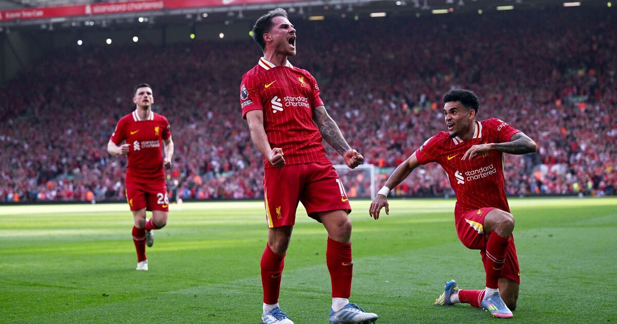 Liverpool title LIVE: Reds on cusp of huge title party as Tottenham blown away | Football | Sport