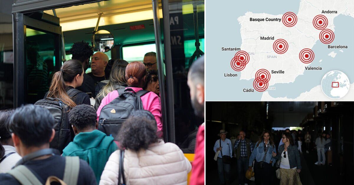Power outage LIVE: British tourists stuck in Spain chaos as airports hit by blackout | World | News