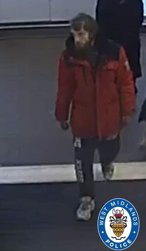 West Midlands Police said it would like to speak to this man following the incident. Photo: West Midlands Police