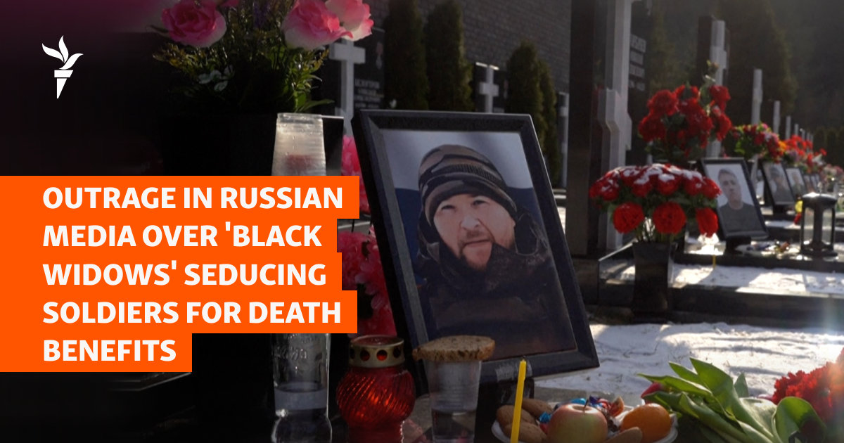 Outrage In Russian Media Over 'Black Widows' Seducing Soldiers For Death Benefits