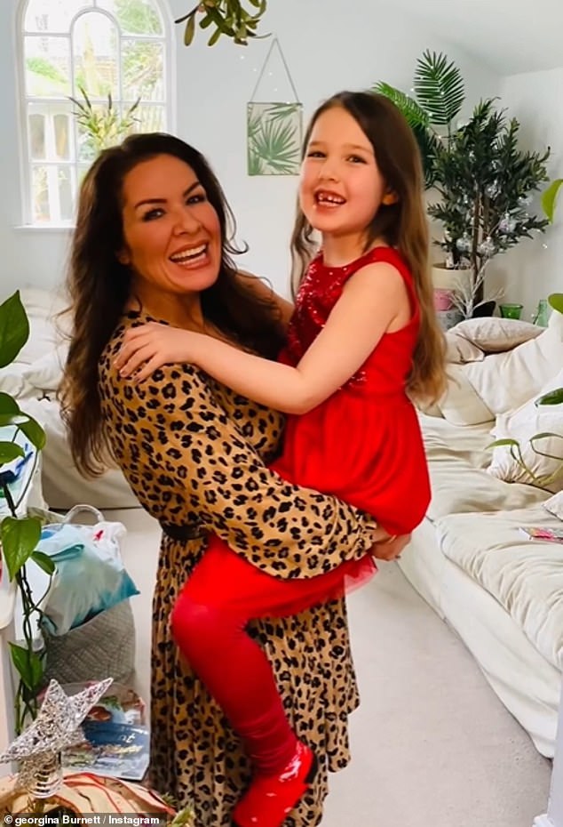 Georgina shares a daughter with Andy, and admitted that she is looking forward to the next chapter as a single mum
