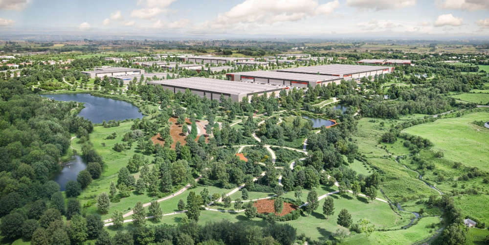 Giant new employment site by the M60 with 10,000 jobs planned - Roch Valley Radio