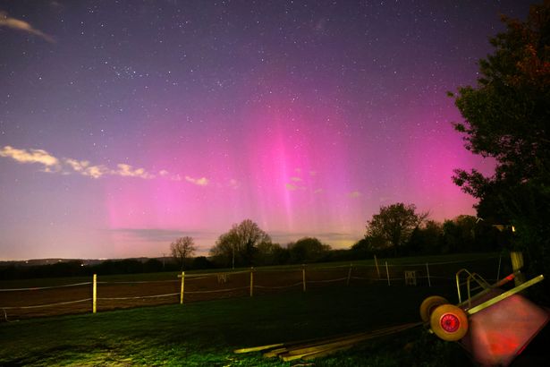 The Northern Lights in Wales