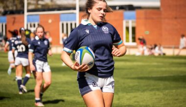Scotland defeated England on Day Two of the U18 Women’s Six Nations Festival at Wellington College. Image: Six Nations