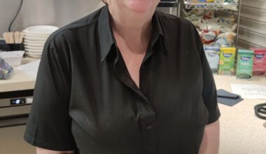 Good Hope Hospital catering assistant Tina Rushton. PIC: Good Hope Hospital
