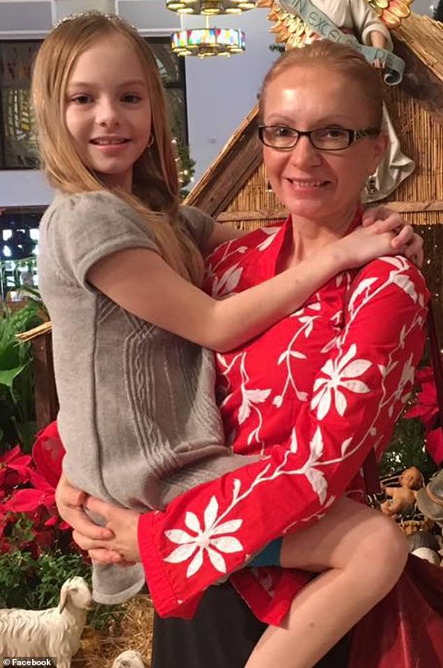 Beata took her own life in the garage of the family home in Florida after only seeing Maya once in 87 days