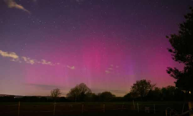 The Northern Lights in Wales