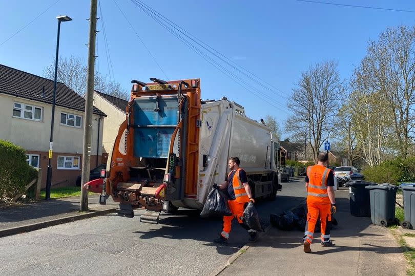 Birmingham City Council warns residents not to follow bin trucks but to put waste by your bin