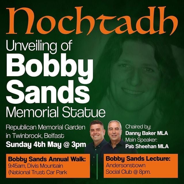 Poster for the event this Sunday