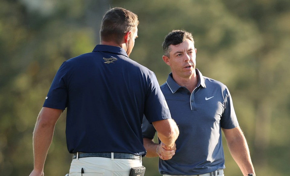 The American failed to capitalise on his rival's horror back nine at Augusta
