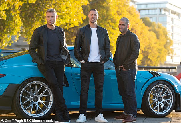 Filming on Top Gear was suspended and the future of the show - which he co-hosted alongside comedian Paddy McGuinness (centre) and Chris Harris (right)