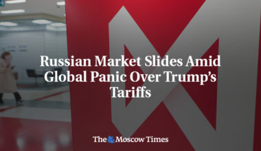 Russian Market Slides Amid Global Panic Over Trump’s Tariffs