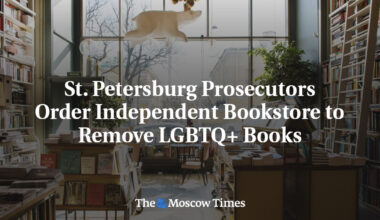St. Petersburg Prosecutors Order Independent Bookstore to Remove LGBTQ+ Books
