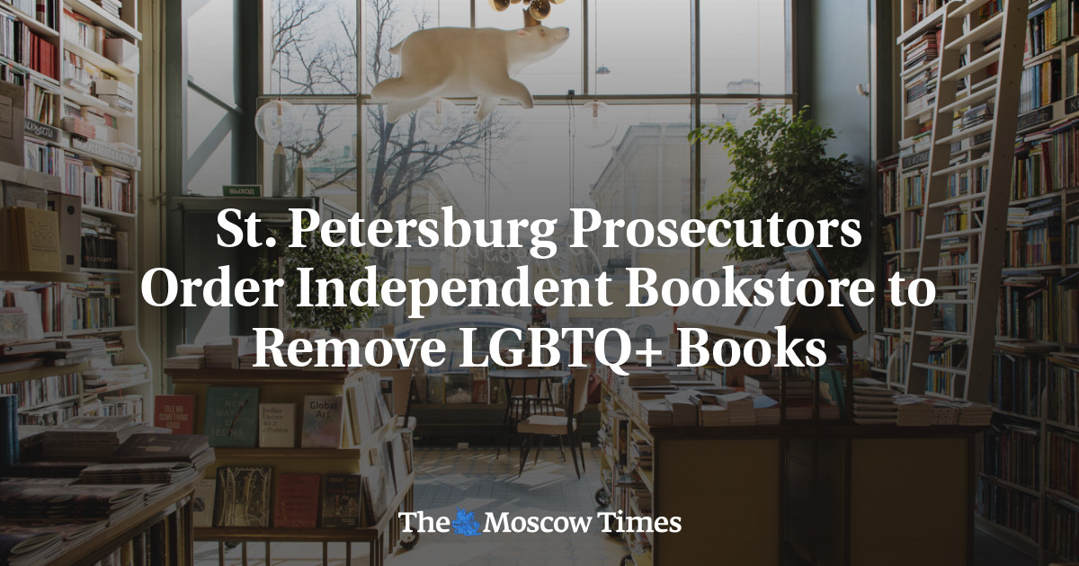 St. Petersburg Prosecutors Order Independent Bookstore to Remove LGBTQ+ Books