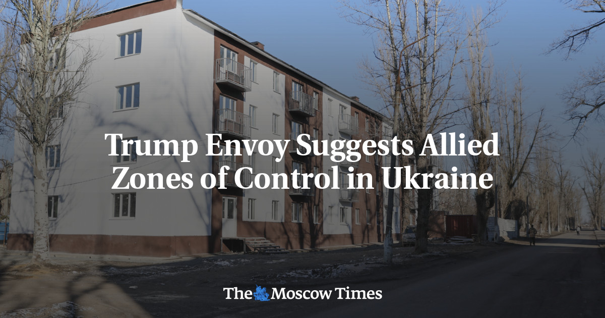 Trump Envoy Suggests Allied Zones of Control in Ukraine