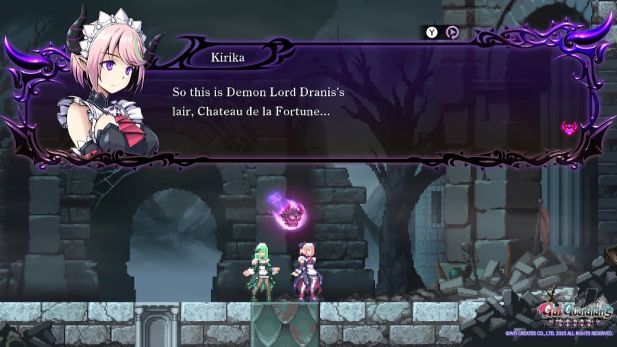 Gal Guardians: Servants of the Dark Review - Screenshot 1 of 4
