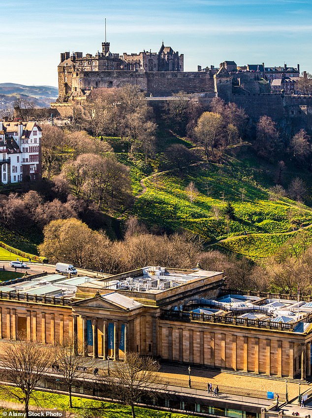 The Edinburgh march will see demonstrators gather at the foot of the Mound (picture) before marching to the UK Government building