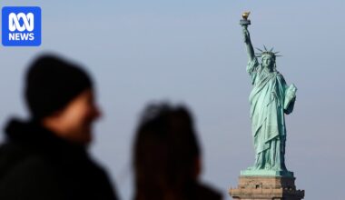 United States records sharpest drop in Australian visitors since COVID