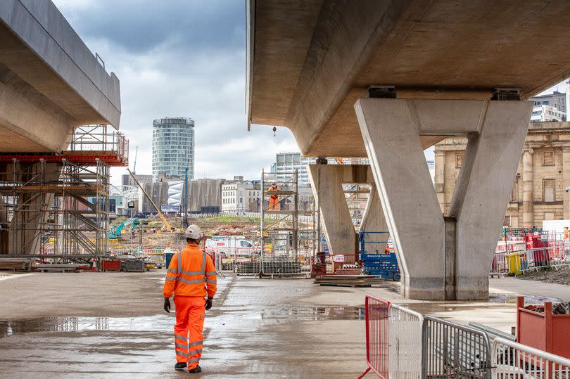 HS2 Curzon Street station in Birmingham