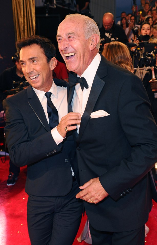 Len Goodman and Bruno Tonioli at the Strictly Come Dancing Launch.