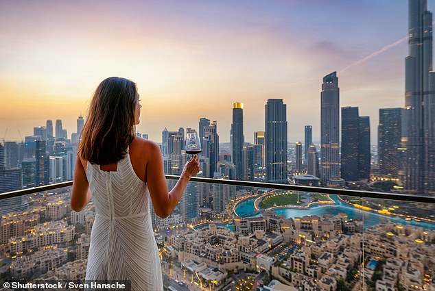 Dubai is seen as attractive thanks to factors such as tax-free income and high-end restaurants