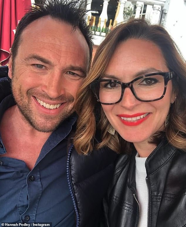 Lizzie and Jason split when he met Opera singer Hannah Pedley, who he would later to go on to marry and welcome a son with (Jason and new wife Hannah pictured)