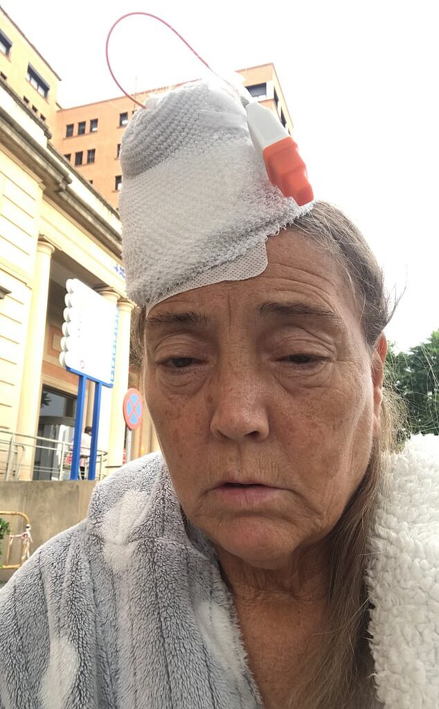 Sarah Ambrose (pictured) has been left in debilitating pain and feels 'abandoned by the NHS'