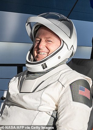 BEFORE: After landing, Butch Wilmore was unabel to walk and had to be helped onto a stretcher