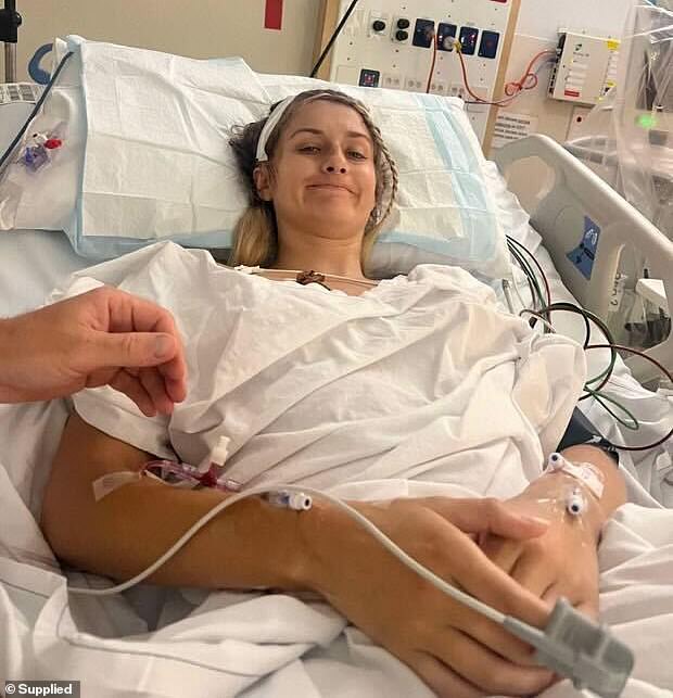 A week after her seizure, on October 31, 2024, Anna underwent emergency brain surgery where doctors were able to remove 95 per cent of the tumour
